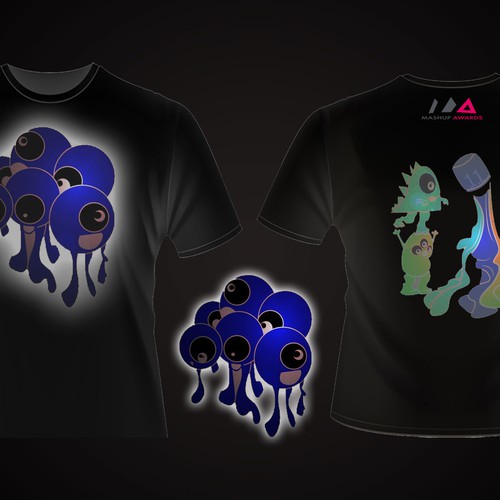 T-shirt for CREATORS' community ー クリエイターコミュニティのTシャツデザイン！ Design by Fanciful designs