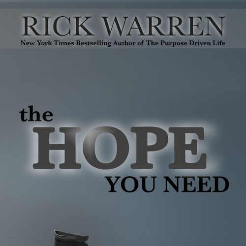 Design Rick Warren's New Book Cover Design por ScoTTTokar