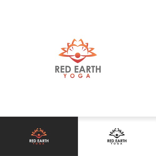 Designs Red Earth Yoga logo Logo & social media pack contest