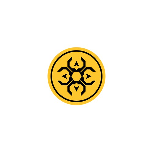 AI Warning/Hazard Symbol Design by Isa JP