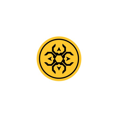 AI Warning/Hazard Symbol Design by Isa JP