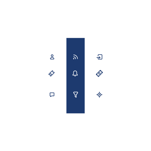 Icon Branding for Web and Mobile App Design by MAM2