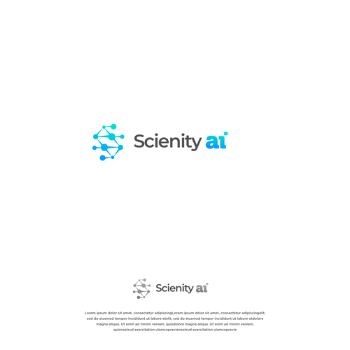 Logo design for the trading AI "Scienity AI" - Modern, clear design for a professional business Design by Alënaillustrator