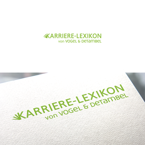 "Karriere-Lexion" winning Logo & business card
