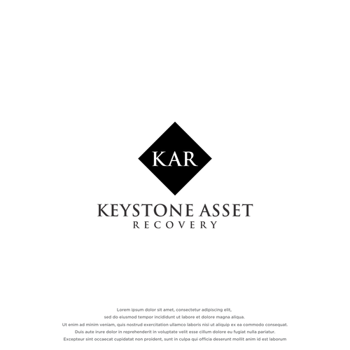Keystone asset Recovery this is a high level auto repossession company Design by kentring Manik