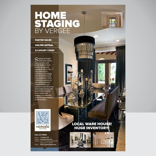 Designs | Create a Staging Flyer to Attract Builders and Realtors ...