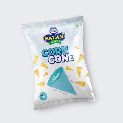 Amazing Pack design for our newly corn snacks Design by TUNSAY