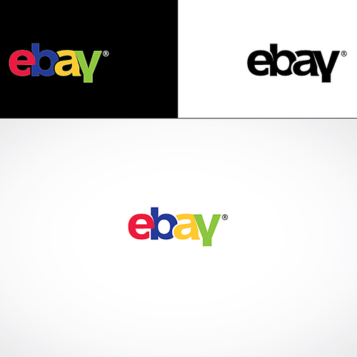 99designs community challenge: re-design eBay's lame new logo!-ontwerp door KVA