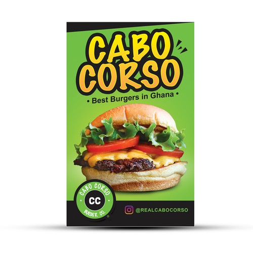 Billboard for Burger Company Design by -Coco Designs-