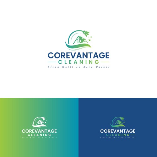 Take me from Zero to Hero! Design my cleaning business logo! Design by keoart