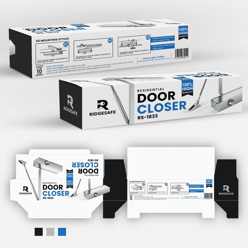 Design a Modern Packaging Design for Hardware Company (Door Closer) Design by Rajith Shantha