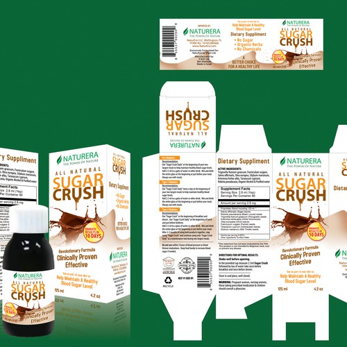Looking For a Great New Product Package Design for Sugar Crush Ontwerp door Sherwin Soy