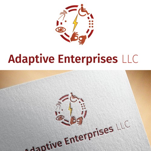 Logo for Technology Firm that Helps Disabled People Design by Nikers
