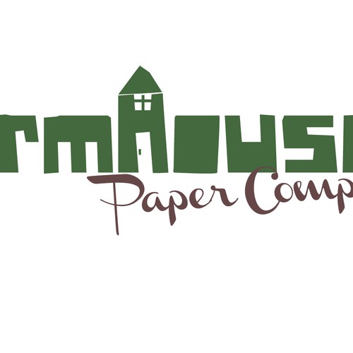 New logo wanted for FarmHouse Paper Company Réalisé par teepee44