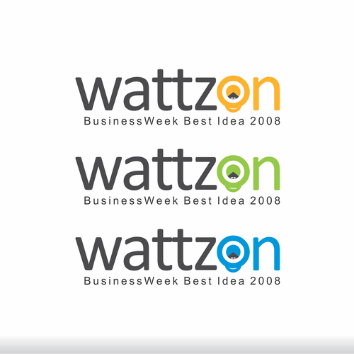 Help WattzOn (BusinessWeek Best Idea 2008) with a new logo Design by si6