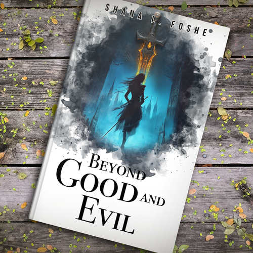 Book Cover Design Contest for Beyond Good and Evil, a sequel to a debut novel. Design by H-Izz Design
