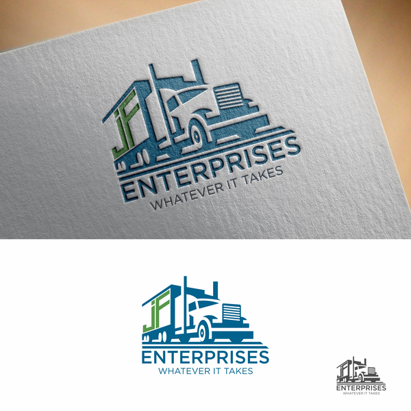 Design by ♥ popon titled "JF Enterprises"