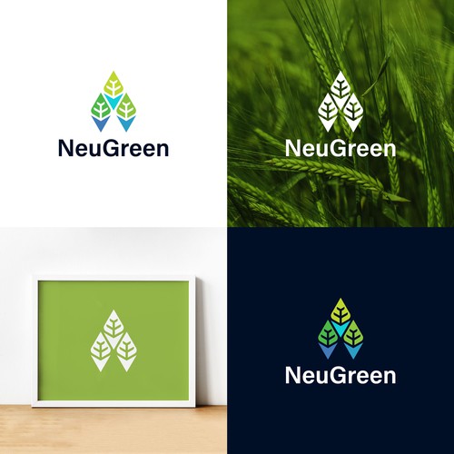 Design a modern, professional logo for a lawncare and soft wash company. Design by rasagama