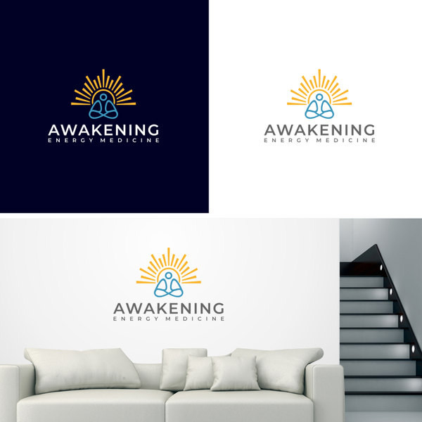 Design by TryuArt titled "Awakening Energy Medicine Logo"