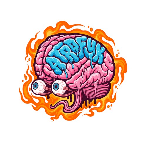 Diseño de Help me melt brains with a logo representing my internet persona de SPECULATOR