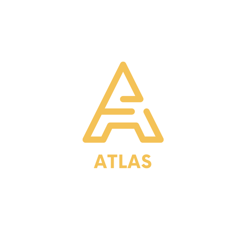 Abstract logo for crypto project Design by atlashour