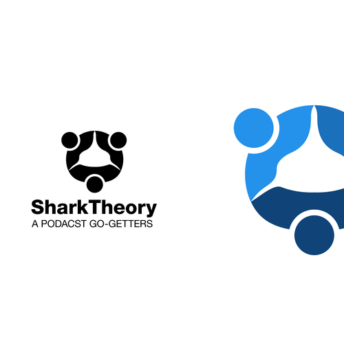 Abstract Shark Logo for Go-Getters Design von GAdrian