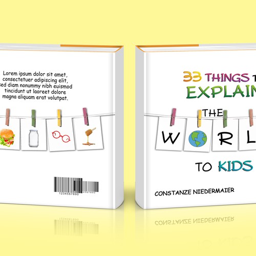 Create a book cover for - 33 Things to explain the world to kids. Design von VanjaDesigning