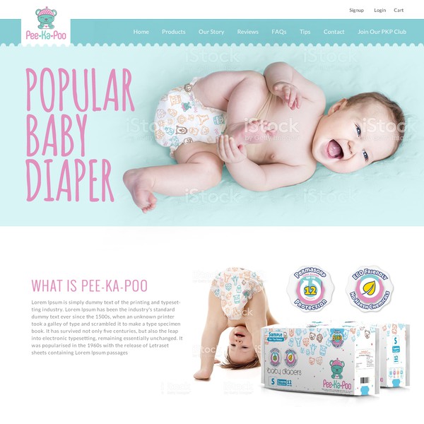 baby product website