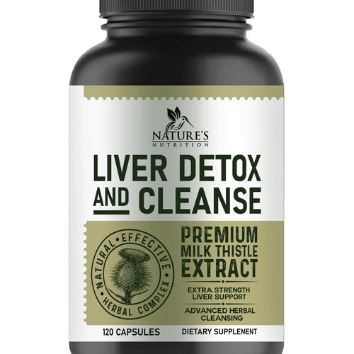 Natural Liver Detox & Cleanse Design Needed for Nature's Nutrition Design von sapienpack
