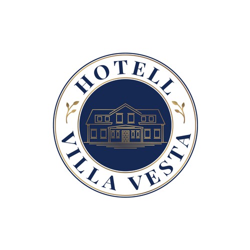 Hotell Logo in Classic Style, for a Small Hotell in a Small Town. (See references) Design by PXRon