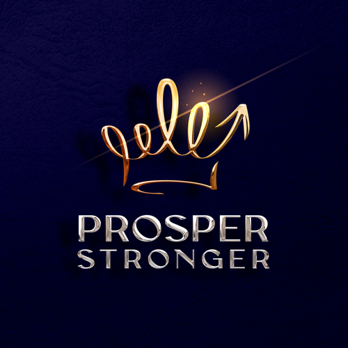 Prosper Stronger Logo Design by dznWILD