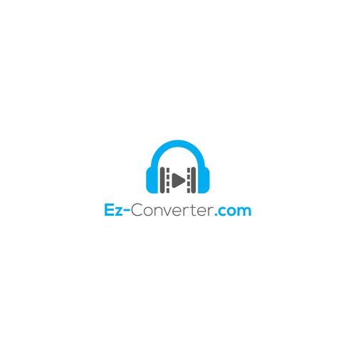 ez-converter logo: audio to video Design by Alam_H