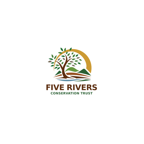 Inspiring logo for land conservation org – save farms and forests, protect clean water, and connect people to nature! Diseño de swgt
