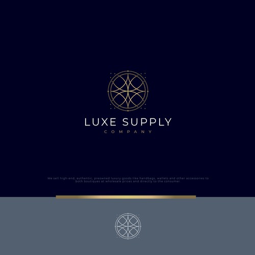 Luxe Supply Company logo design Design by SiddhArt