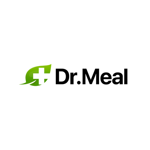 Meal Replacement Powder - Dr. Meal Logo Diseño de Mr.Bug™