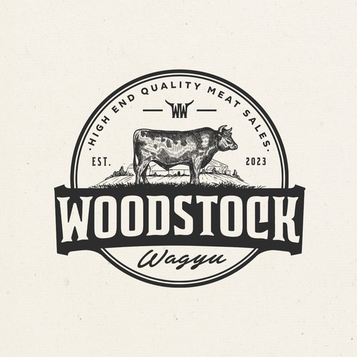 Need a New Logo for a High-end Wagyu Cattle Farm Design von INNEZA