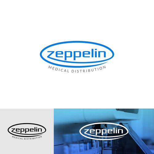 Logo design for medical device distributor Design by InkSay Design