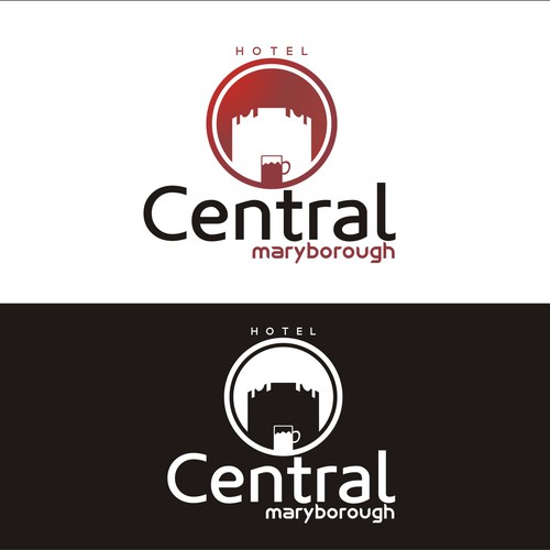 Logo for Hotel Central Design by Astro456