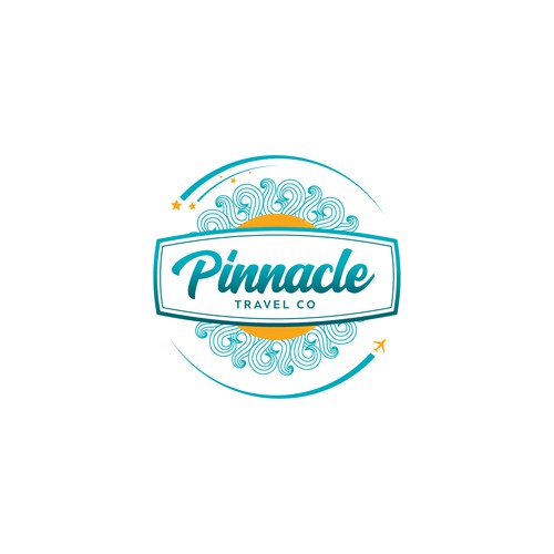 Clean, simple but powerful travel logo for luxury beach and Disney Design by FinD