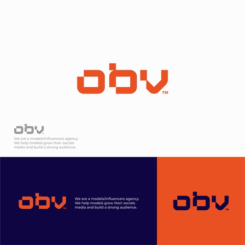 Fresh brand identity for a model agency! Design by khris™