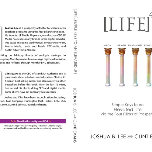 Create an Epic book cover for entrepreneurs looking to achieve true prosperity Design by Pagatana