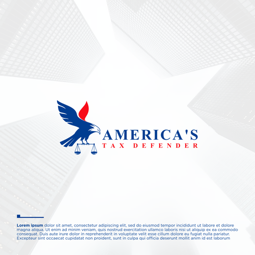 America's Tax Defender Needs A Logo! Design by Rose85