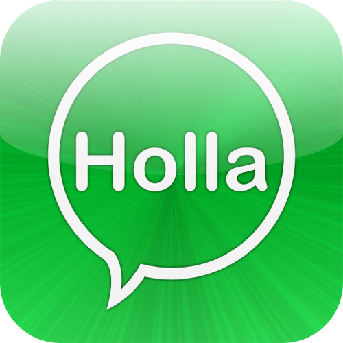 Create the next icon or button design for Holla Ontwerp door cbf designs