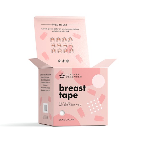 Modern lingerie brand subscription box, Product packaging contest