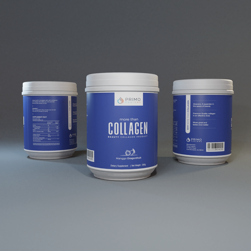 Looking For Simple Attention Grabbing Collagen Product Label Design by Bromocorah99