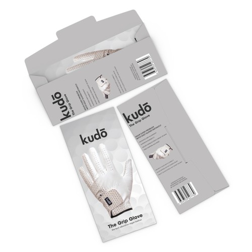 Modern Golf glove packaging contest! Design by interaksi