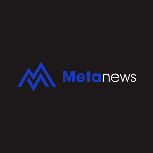 Design a logo for a web3 News platform called MetaNews Design by dorayakie