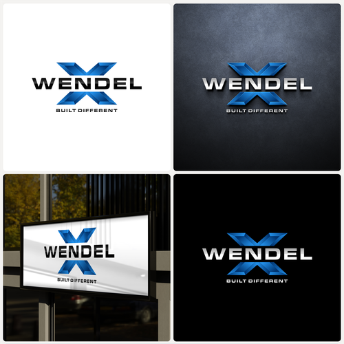 Design di Luxury Logo Design for Wendel X — A Premium Construction Brand Built Different di golden_koi