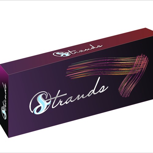 print or packaging design for Strand Hair Diseño de Dimadesign