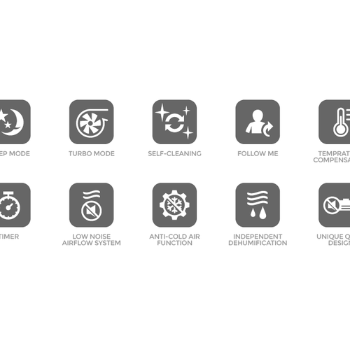 Redesign 43 Feature Icons Design by Wenwen